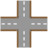 Crossroad plain Icon